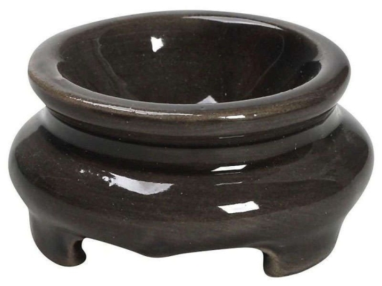 Βάση Διακοσμητική Πορσελάνης 5χ5χ2,5cm Black FEG108K6 Espiel Πορσελάνη
