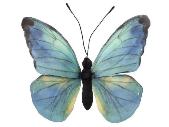 Πεταλούδα Διακοσμητική FTE329K3 80x70x7cm Green Espiel Χαρτί