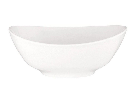 Σαλατιέρα Πορσελάνινη Οβάλ 001.004419K2 21Χ18cm White Espiel Medium Πορσελάνη
