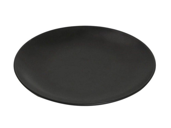 Πιάτο Πορσελάνινο Terra Matt Φρούτου Σετ 6 τμχ Tlm103K6 Φ19cm Black Espiel Πορσελάνη
