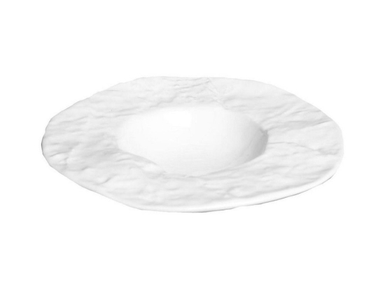 Πιάτο Ριζότο Στρογγυλό Βαθύ Volcano Qaa101K4 Φ24cm White Espiel Πορσελάνη