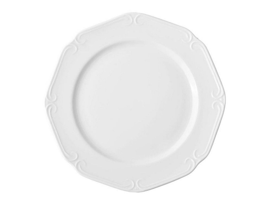 Πιάτο Φρούτου Πορσελάνινο Classy Lev303K6 Φ20cm White Espiel Πορσελάνη