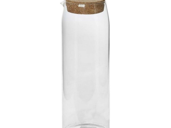 Μπουκάλι Με Φελλό Lor616 500ml Clear Espiel Γυαλί
