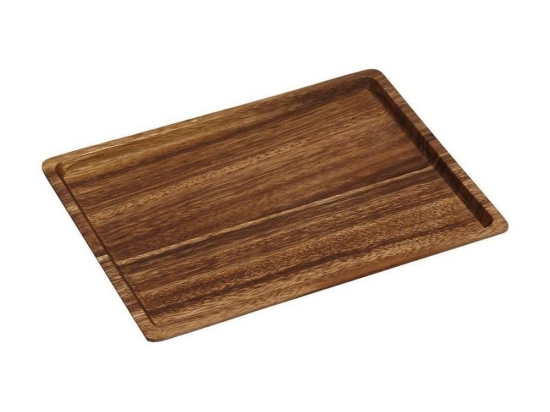 Δίσκος Ορθογώνιος Bag108 23Χ30.5Χ1.5cm Natural Espiel Ξύλο