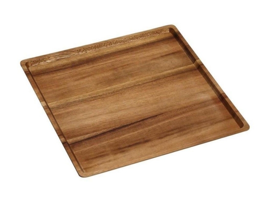 Δίσκος Τετράγωνος Bag109 30Χ30Χ1.5cm Natural Espiel Ξύλο