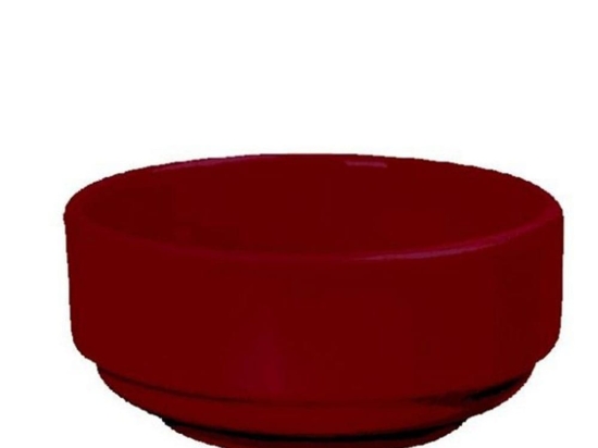 Ντιπάκι Στρόγγυλο Mlk512K144-1 8cm Red Espiel Μελαμίνη