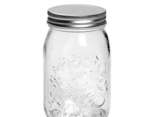 Βαζάκι Με Καπάκι Rak103K12 500ml Clear Espiel Γυαλί