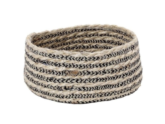 Ψωμιέρα Gas112 19Χ19Χ8cm Beige-Blue Espiel Jute