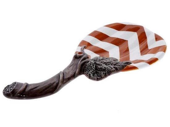 Βάση Κουτάλας Κολοκύθα Pen118 23cm Orange Espiel Κεραμικό