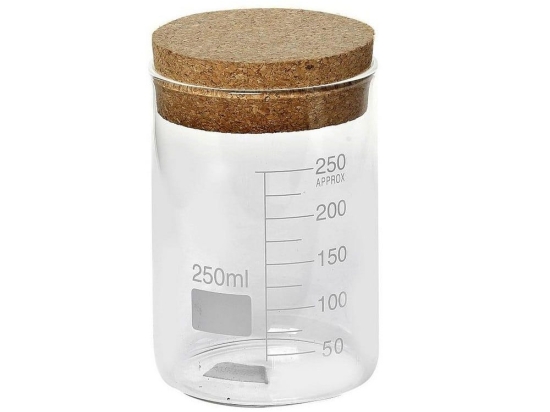 Δοχείο Δοσομετρητής Με Φελλό Lor613K6 500ml 13.5cm Clear Espiel Γυαλί,Φελλός