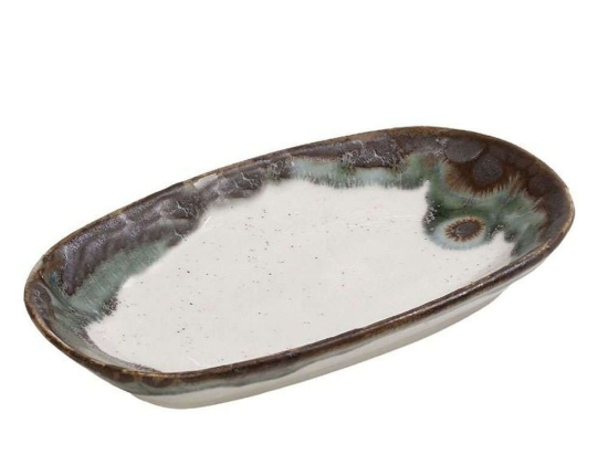 Πιάτο Essentials OWP111K12 12x7x2cm Green Espiel Κεραμικό