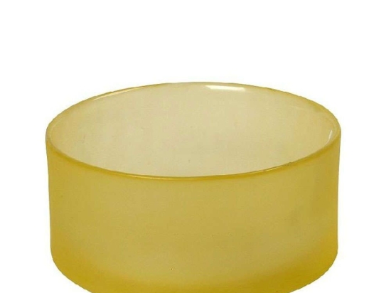 Διακοσμητικό Μπώλ Caprice DAC1715K6 15x15x6cm Yellow Espiel Γυαλί