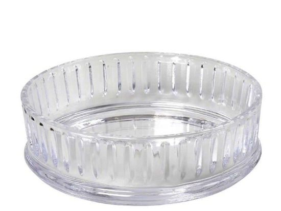 Διακοσμητικό Μπώλ ORT133 19x19x6cm Clear Espiel Γυαλί