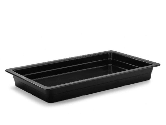 Δοχείο Γαστρονομίας MLM543K20-1 26,5x16,2x6,5cm Black Espiel Μελαμίνη