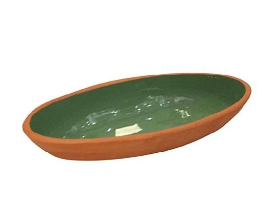 Μπωλ Πυρίμαχο Terracotta NAK143K12-1 29x16x4cm Green Espiel Κεραμικό