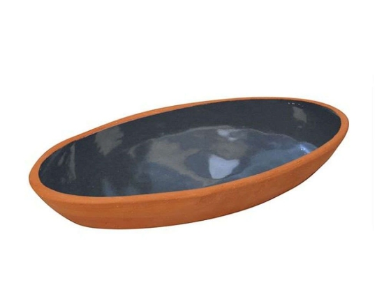 Μπωλ Πυρίμαχο Terracotta NAK144K12-1 29x16x4cm Grey Espiel Κεραμικό