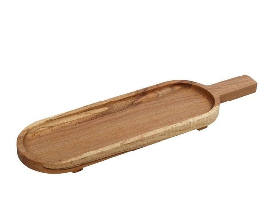Πλατώ Σερβιρίσματος KOP126 58x16x3,5cm Natural Espiel Ξύλο