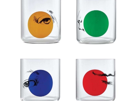 Ποτήρια Ουίσκι (Σετ 4Τμχ) Nude Finesse NU96867-4 390ml 8,2x8,2x8,8cm Clear Espiel Γυαλί