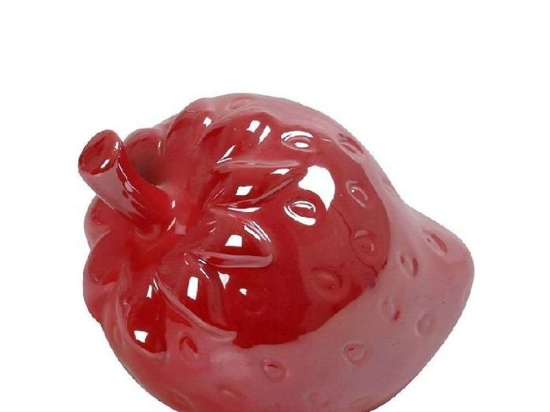 Διακοσμητική Φράουλα DOS235K6 9,5x7,7cm Red Espiel Κεραμικό