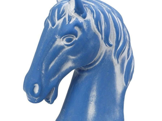 Διακοσμητικό Άλογο ERT302K2 19x10x24cm Blue Espiel Κεραμικό