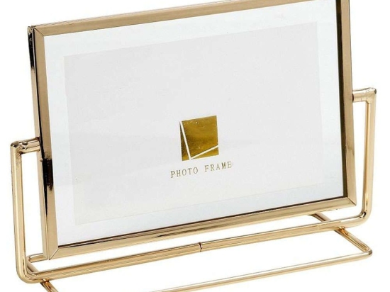 Κορνίζα Landscape Περιστρεφόμενη 2 Όψεων FAM569 13x18cm Gold Espiel Μέταλλο
