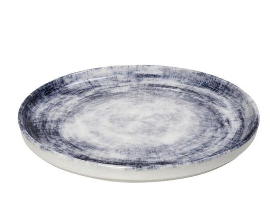 Πιάτο Ρηχό Ink KNC130K6 Φ21cm Blue Espiel Πορσελάνη