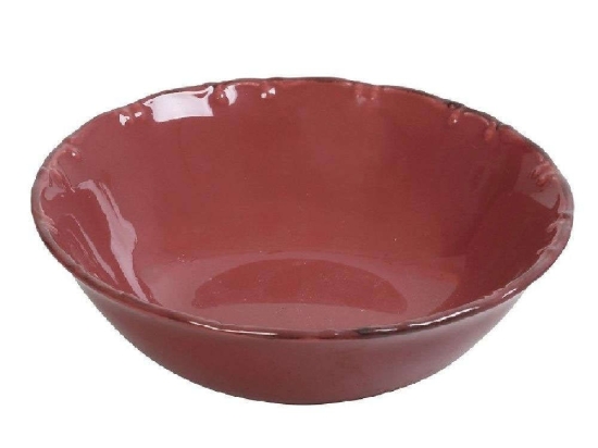 Σαλατιέρα Liana Rim TLX150K6 Φ25cm Pink Espiel Πορσελάνη