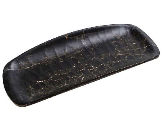 Πιατέλα Γόνδολα Pine HWM784K48-6 33,5x13,5cm Black Espiel Μελαμίνη