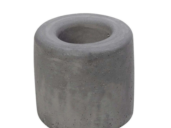 Βάση Ρεσώ TZS110 8x8x6,5cm Dark Grey Espiel Τσιμέντο