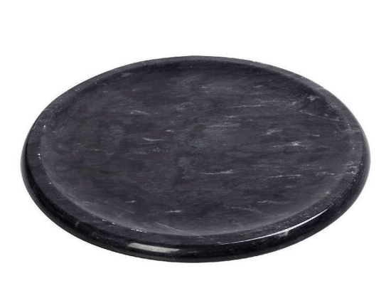 Πιάτο FAV205 Φ20cm Black Espiel Μάρμαρο