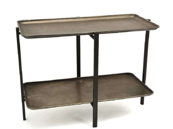Ραφιέρα 2 Επιπέδων AFT212 83,5x43,5x61,5cm Bronze Espiel