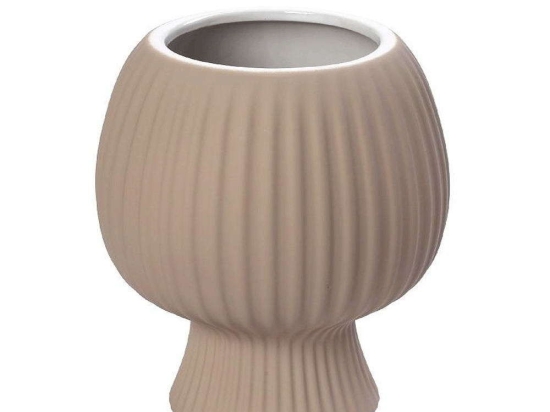 Βάζο Κεραμικό KLA326K1 15x21,5cm Beige Espiel Κεραμικό