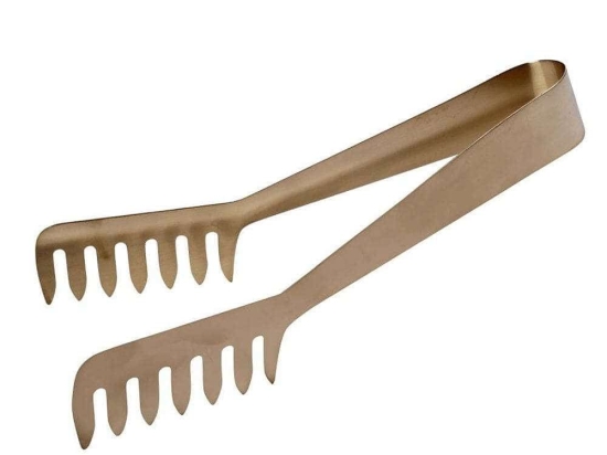 Λαβίδα Ζυμαρικών RAP135 22cm Gold Espiel Ανοξείδωτο Ατσάλι
