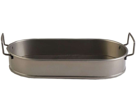 Δίσκος Σερβιρίσματος Οβάλ TEM205 36x19x5cm Olive Espiel Μέταλλο