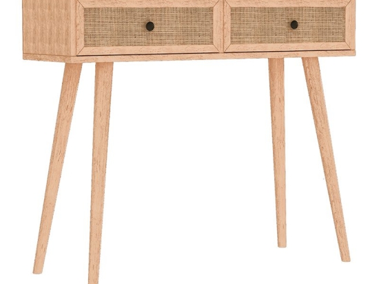 Κονσόλα Oslo pakoworld sonoma 100x29x81εκ