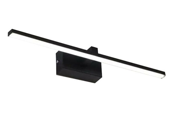 Φωτιστικό τοίχου-απλίκα PWL-1054 pakoworld LED 6W μαύρο 50x10x10εκ