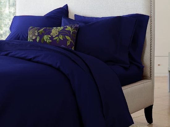 Ariete Casa Σετ Παπλωματοθήκη Βαμβακερή Περκάλι 250 TC King Size 240×260 - Homeport Μπλε Μαρίν
