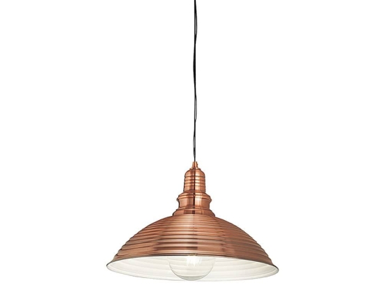 Φωτιστικό Οροφής Reina-Rame SO/40 Copper Ondaluce Μέταλλο