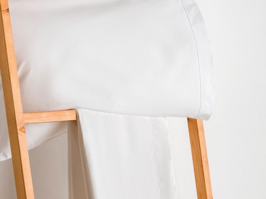 Σεντόνι Με Λάστιχο Σύνθεση-500 White Vesta Home Μονό 100x230cm 100% Βαμβακερό Περκάλι