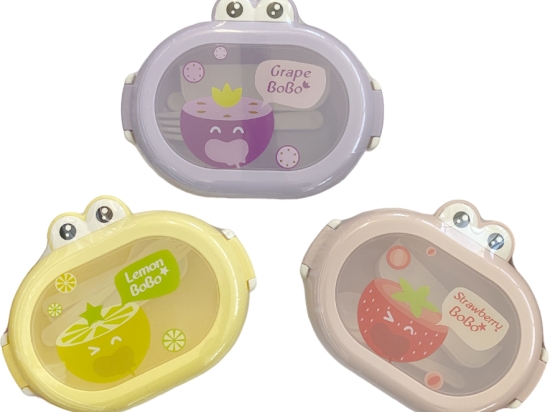 Κουτί Φαγητοδοχείο Lunchbox μαζί με μαχαιροπήρουνο 1000ml