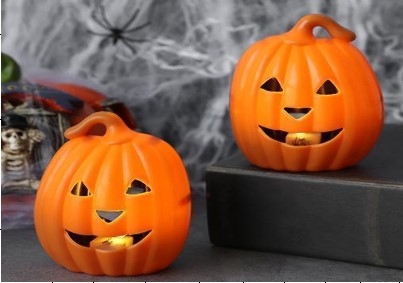 Φωτιστικό με LED Halloween Κολοκύθα