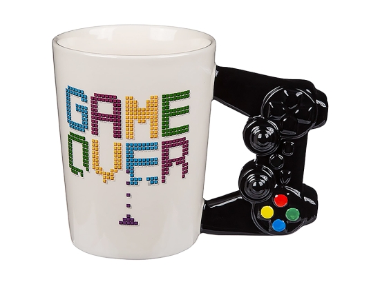 Κούπα, Game Over με χερούλι χειριστήριο 300ml