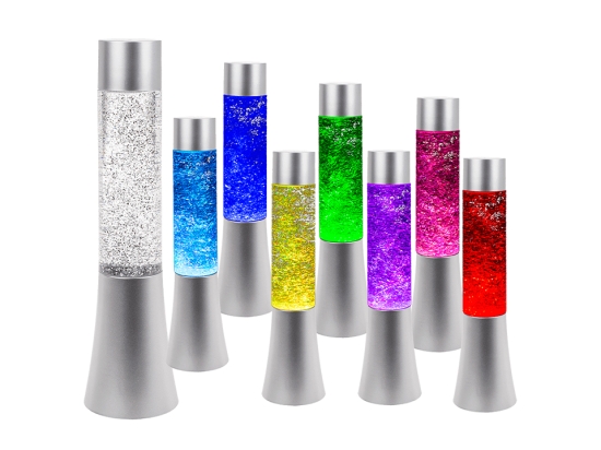 Φωτιστικό Glitter με LED αλλαγής χρώματος, 34 εκ