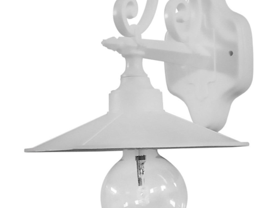 Φωτιστικό Τοίχου  Μονόφωτο LP-150AK 07-1237 White PVC