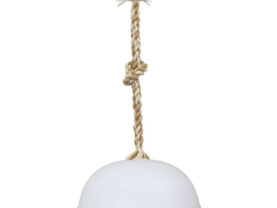 Φωτιστικό Οροφής Sfera/30 31-1057 1L Rope Mix-White Heronia Πλαστικό