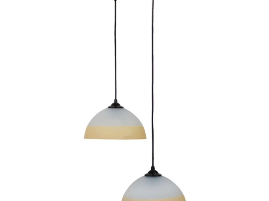Φωτιστικό Οροφής GL-1020 Pendel 3L 02-0235  Black-Somon Heronia Μέταλλο,Γυαλί