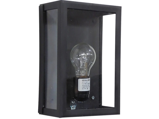 Φωτιστικό Τοίχου 13-0108 SLp-60A Black Πλαστικό