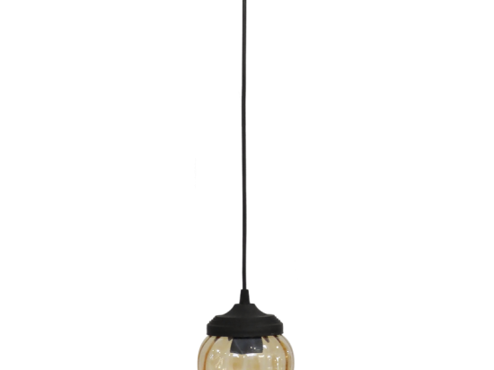 Φωτιστικό Οροφής ΑΡ-97Κ Black 11-0229 Heronia Πλαστικό