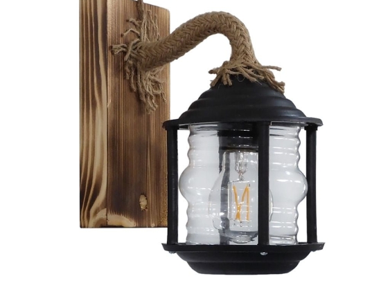 Φωτιστικό Τοίχου - Απλίκα R-320ΑΡ l H23,5x22x15cm 30-0056 Black Heronia