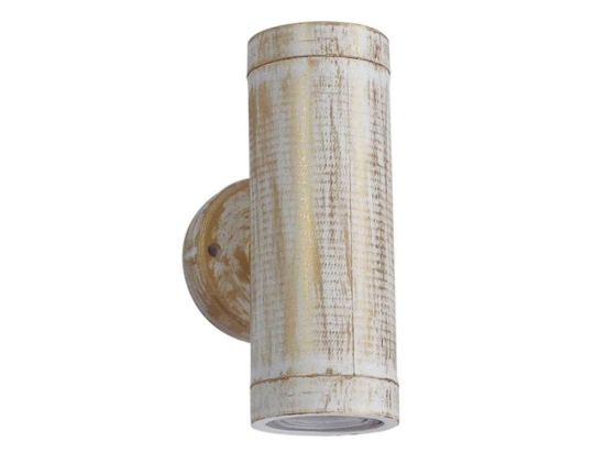 Φωτιστικό Σποτ C-02 2/L Up-Down 15-0203 16x9x6cm White-Gold Heronia